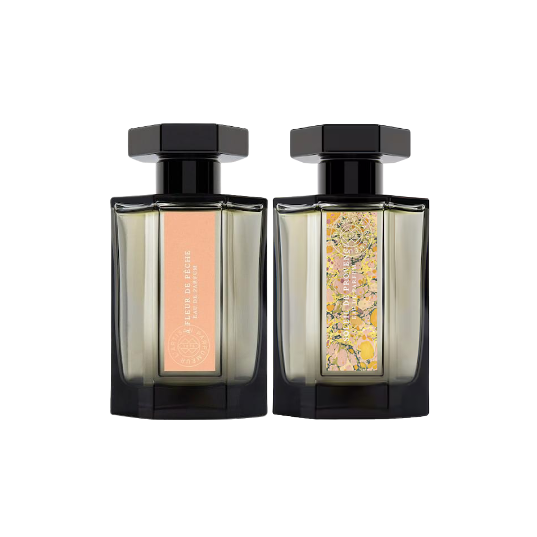 Coffret L’Artisan Parfumeur – À Fleur de Pêche & Soleil de Provence